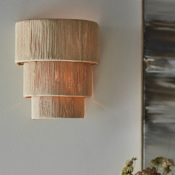 Everly 3-Tiered Sconce - Natural - Image 2