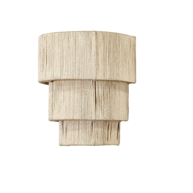 Everly 3-Tiered Sconce - Natural - Image 3