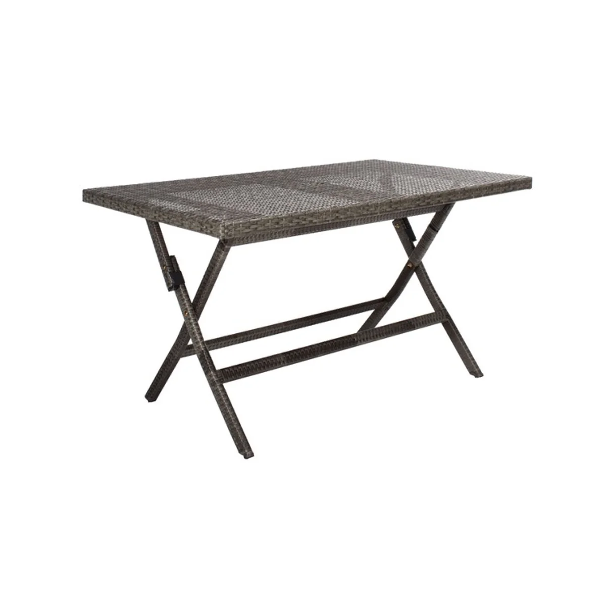 Fairmont Folding Table - Smoky Brown