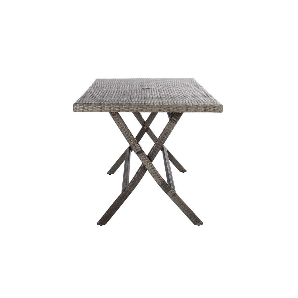Fairmont Folding Table - Smoky Brown - Image 3