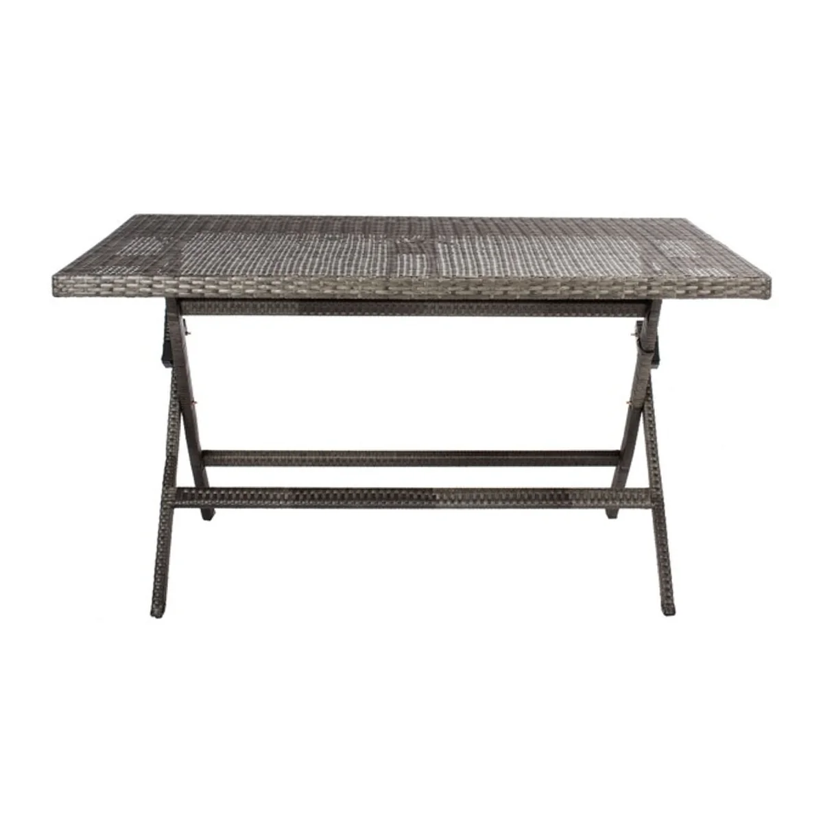 Fairmont Folding Table - Smoky Brown - Image 4