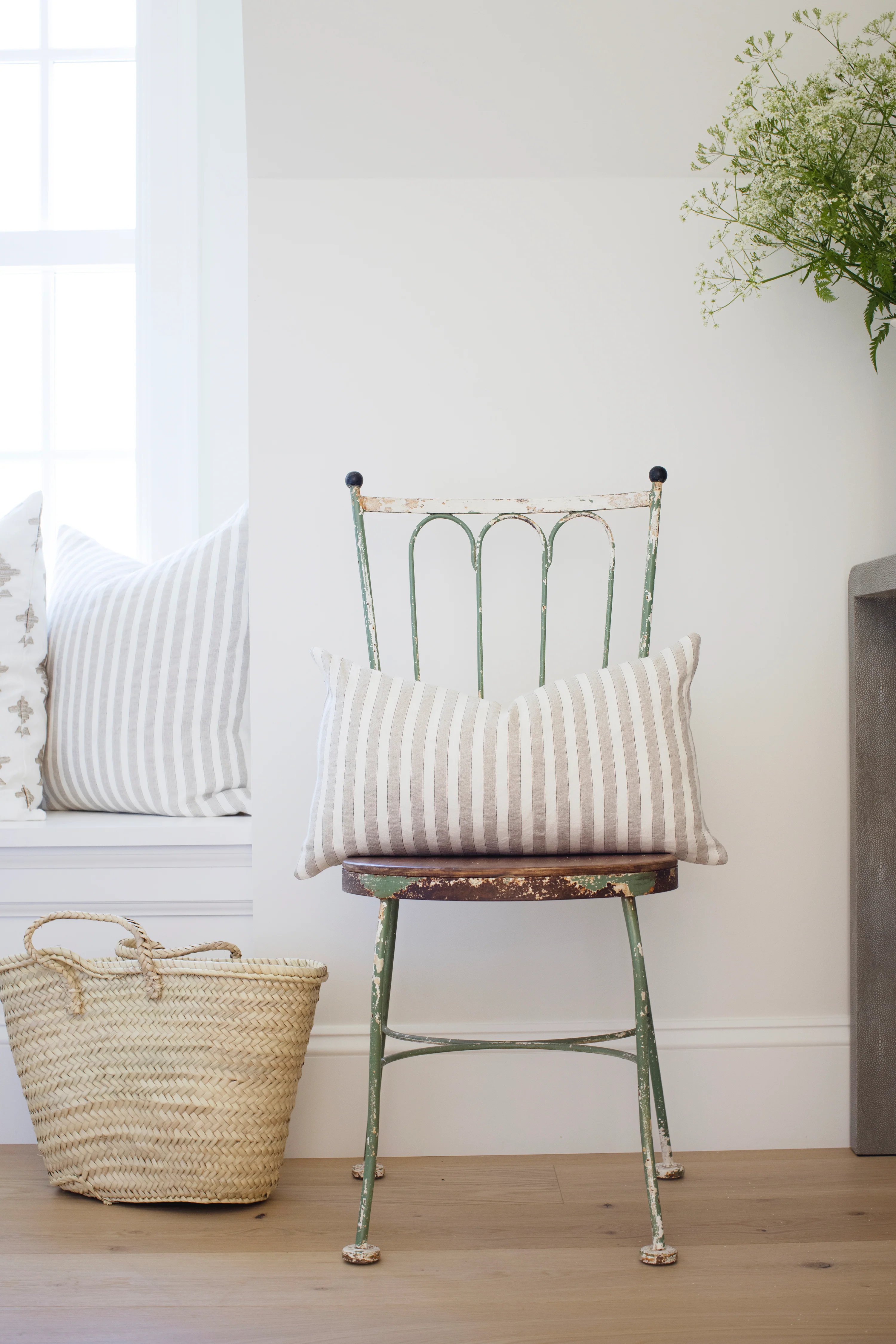 Finn Lumbar Pillow Cover - Linen - Image 2