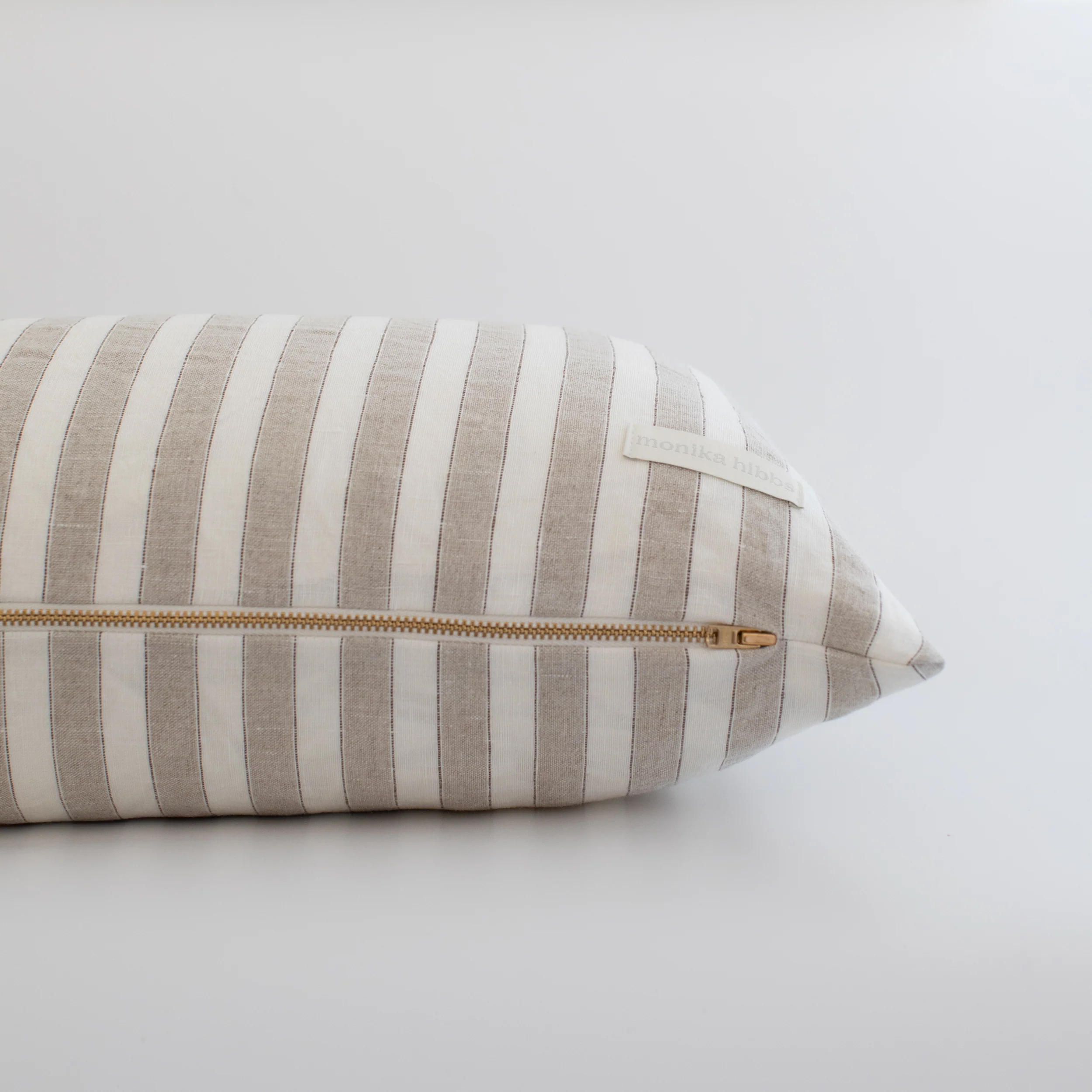 Finn Lumbar Pillow Cover - Linen - Image 4