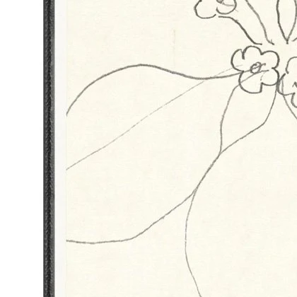 Floral Sketch No. 02 Framed Artwork - Image 3