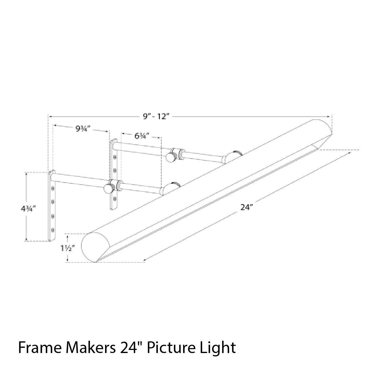 Frame Makers 24" Picture Light - Image 5
