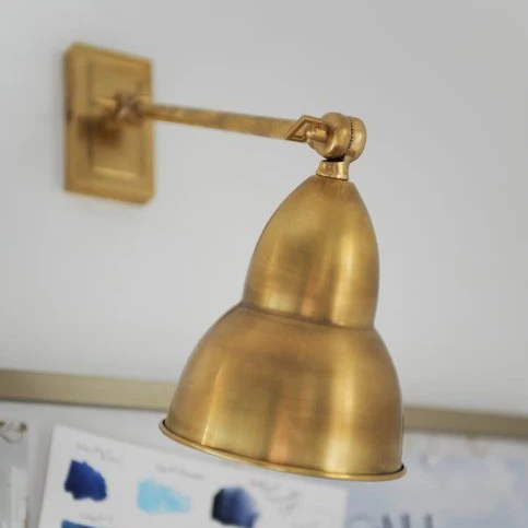 French Library Single Arm Wall Lamp - Image 2