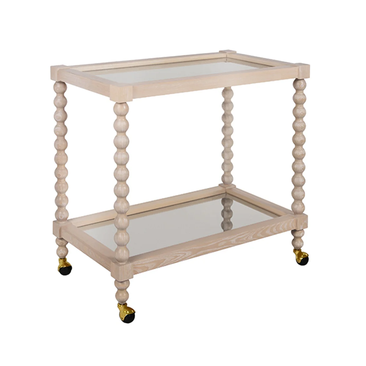 Georgie Bar Cart - Natural - Image 4