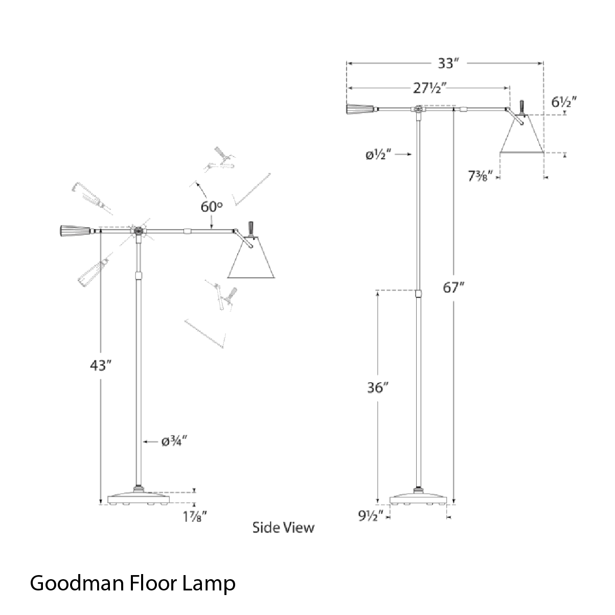 Goodman Floor Lamp - Image 2