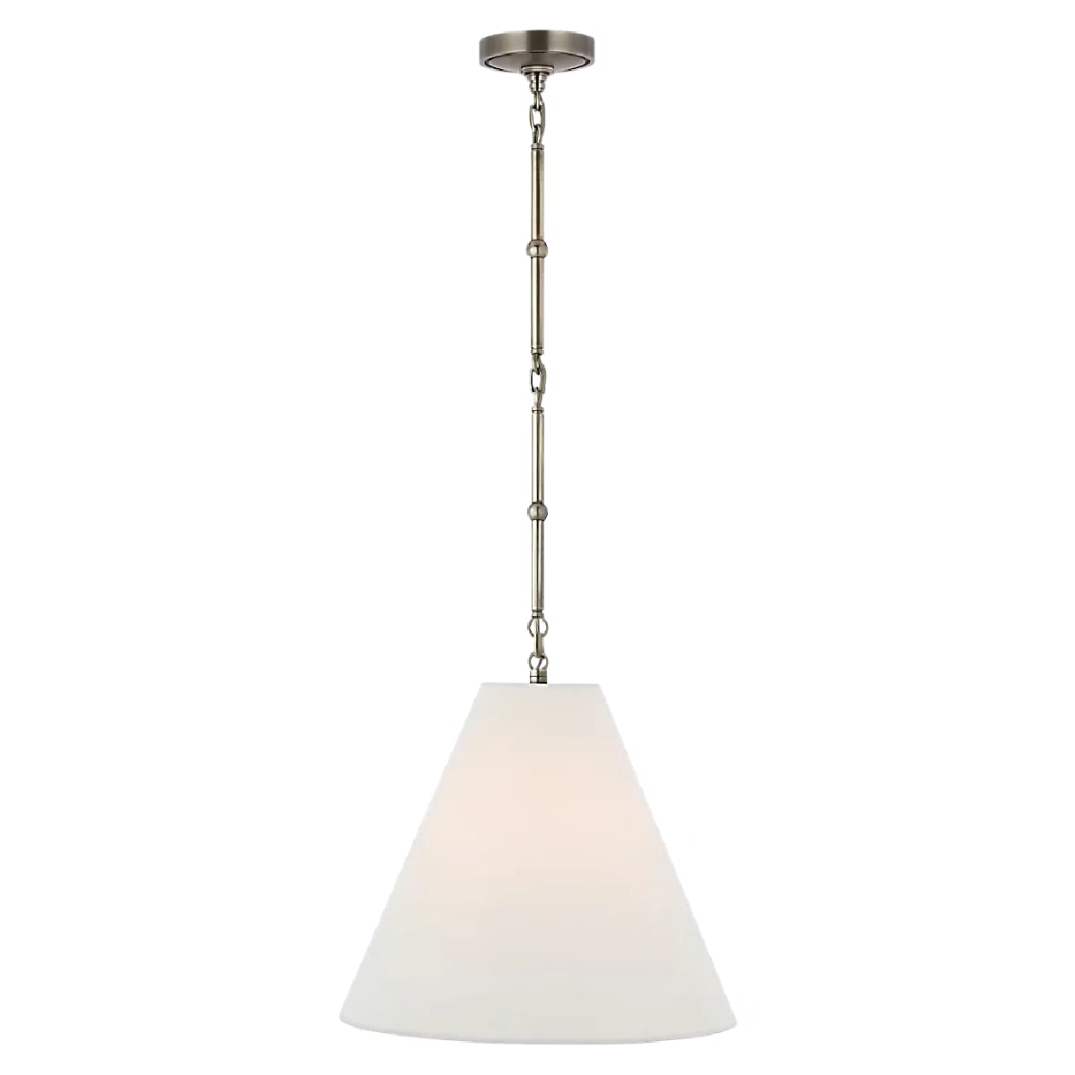 Goodman Hanging Lamp - Linen Shade - Image 12