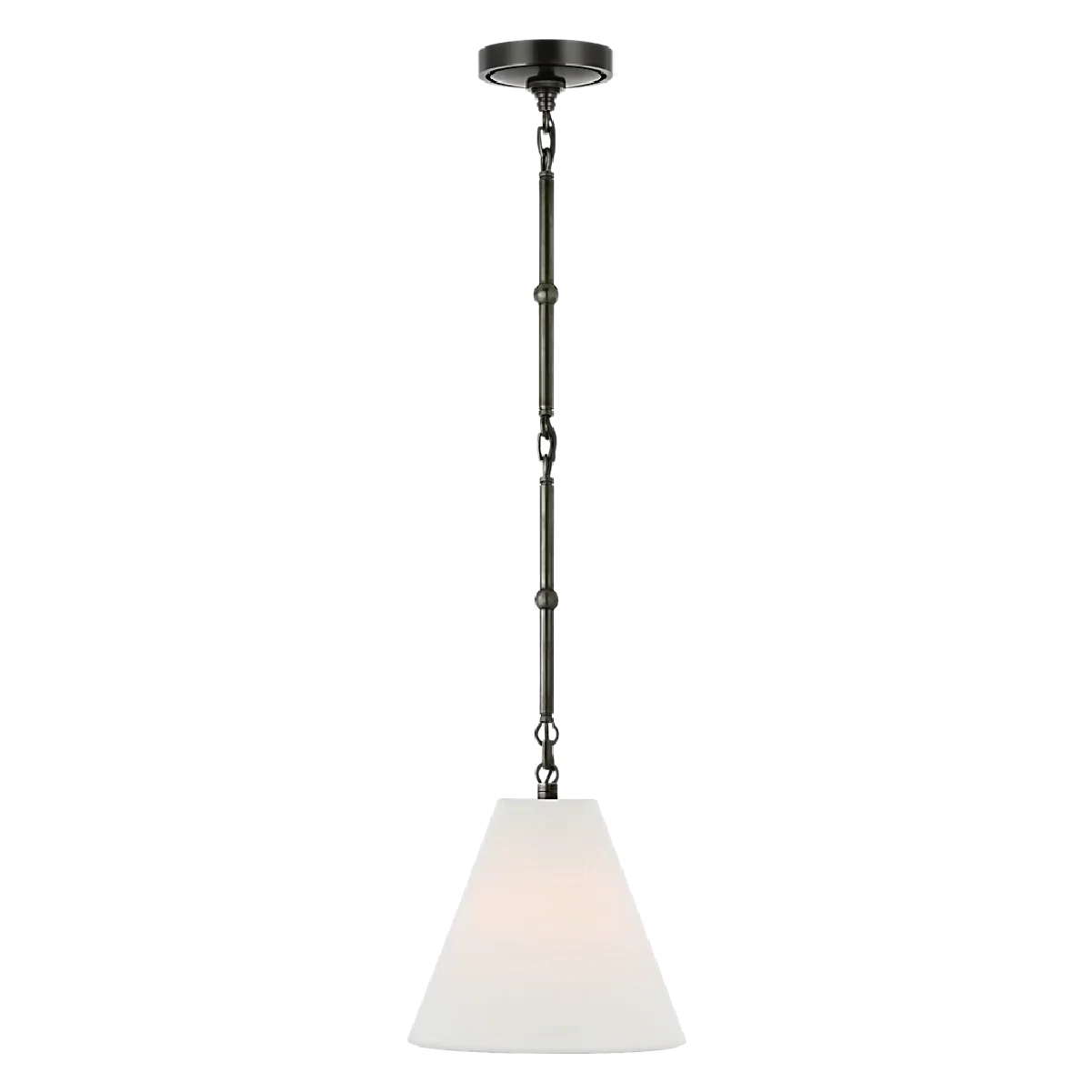 Goodman Hanging Lamp - Linen Shade - Image 15