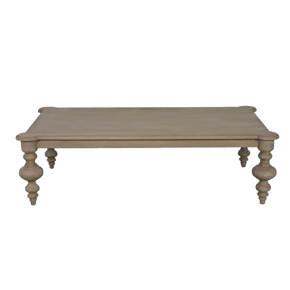 Graff Coffee Table - Weathered Mahogany - Image 2