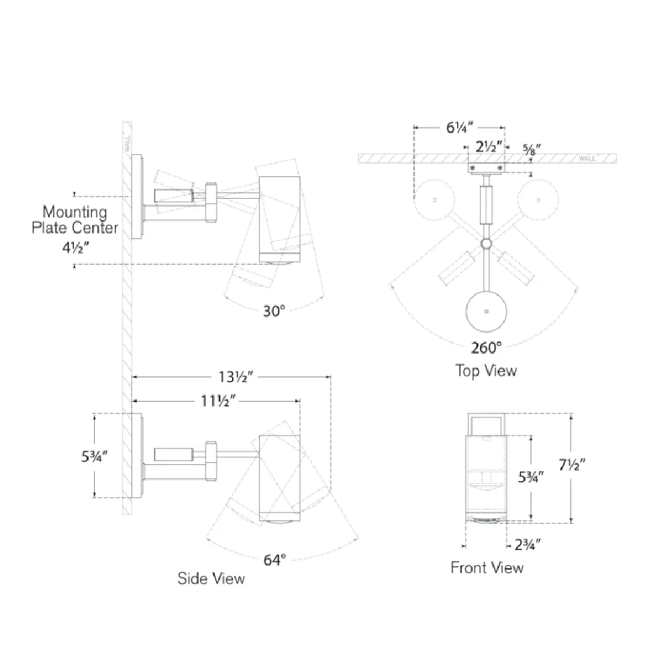 Grant Articulating Wall Light - Image 4