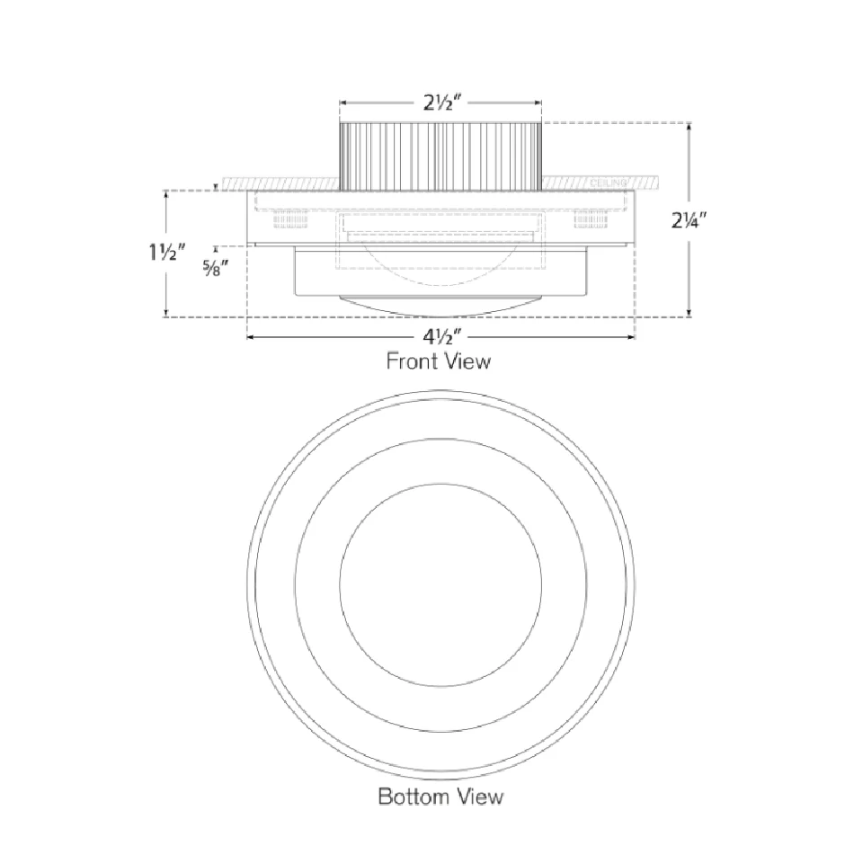 Grant Solitaire Flush Mount - Image 7