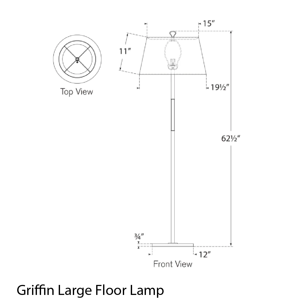 Griffin Large Floor Lamp - Image 4