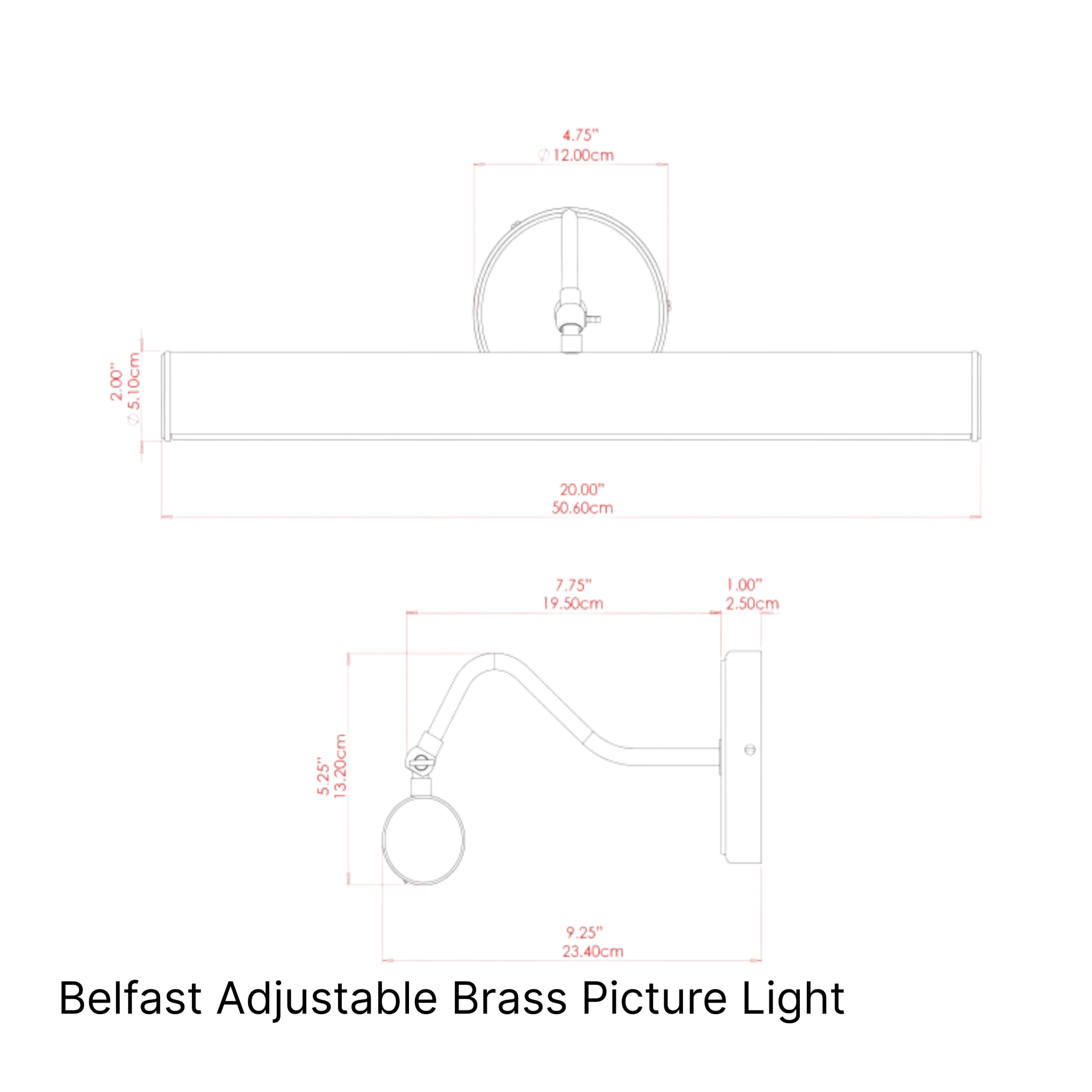 Hamilton Adjustable Picture Light - Image 9