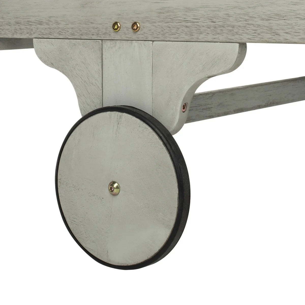 Hampton Chaise with Side Table - Ash Grey - Image 6