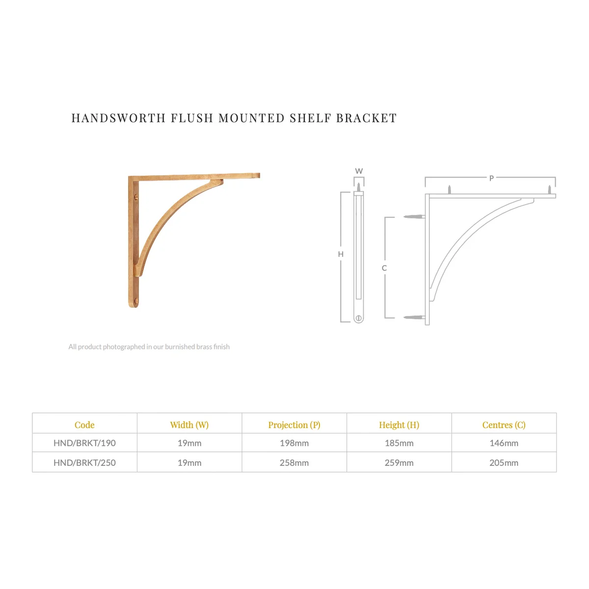 Handsworth Shelf Bracket - Image 4