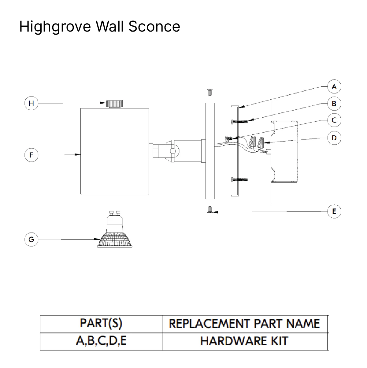 Highgrove Wall Sconce - Image 3