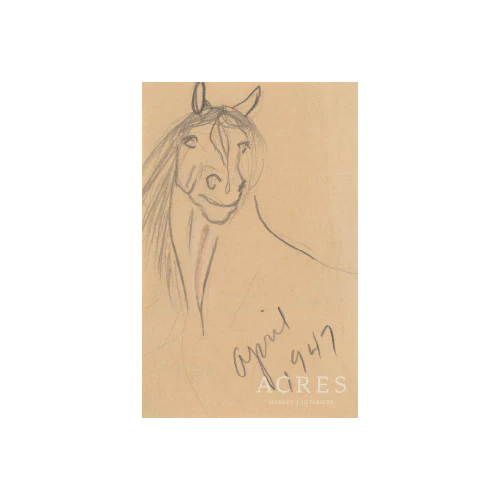 Horse 1947 - Unframed Art Print - Image 3