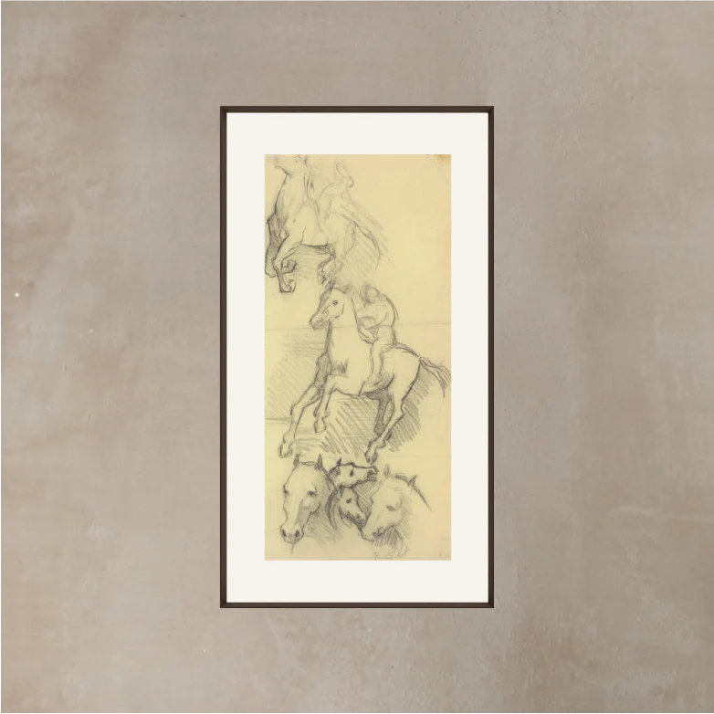 Horseback - Unframed Art Print - Image 5