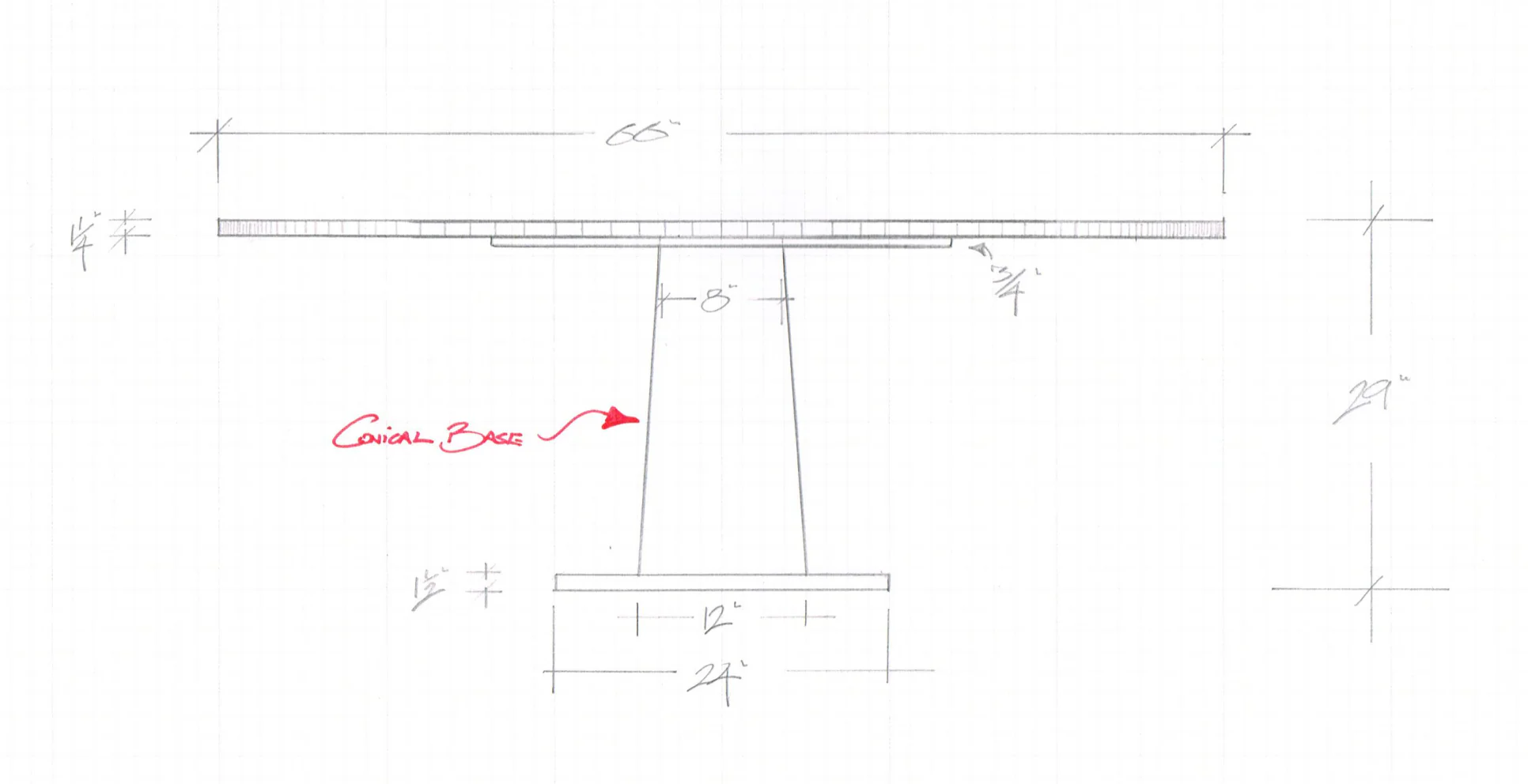 Ivona Oval Pedestal Dining Table - Image 3