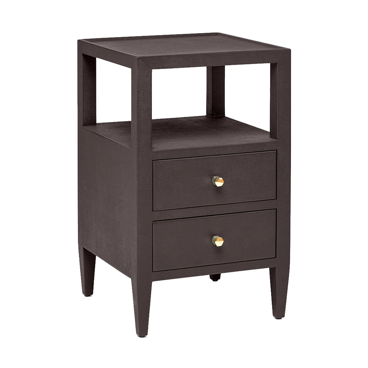 Jarin Nightstand - Mini Double Drawer - Image 11