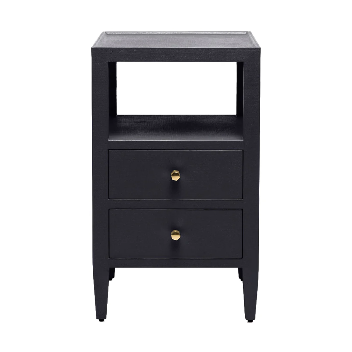 Jarin Nightstand - Mini Double Drawer - Image 2