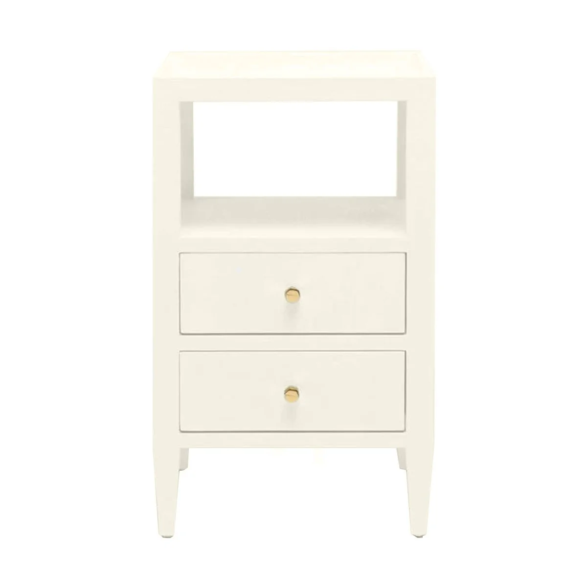 Jarin Nightstand - Mini Double Drawer - Image 3