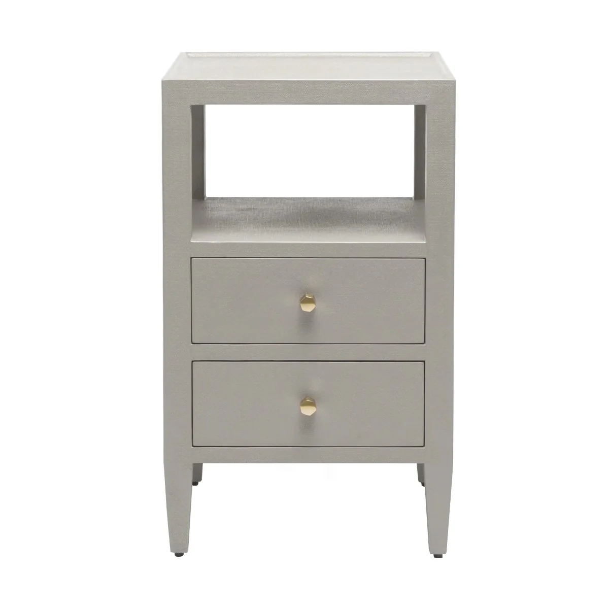Jarin Nightstand - Mini Double Drawer - Image 5