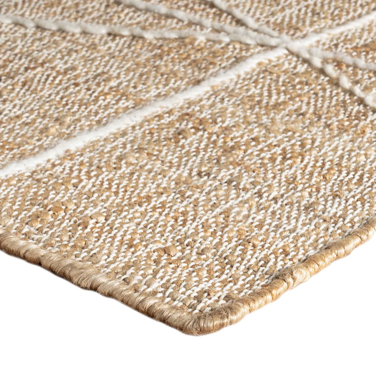 Judson Natural Woven Jute Rug - Image 2