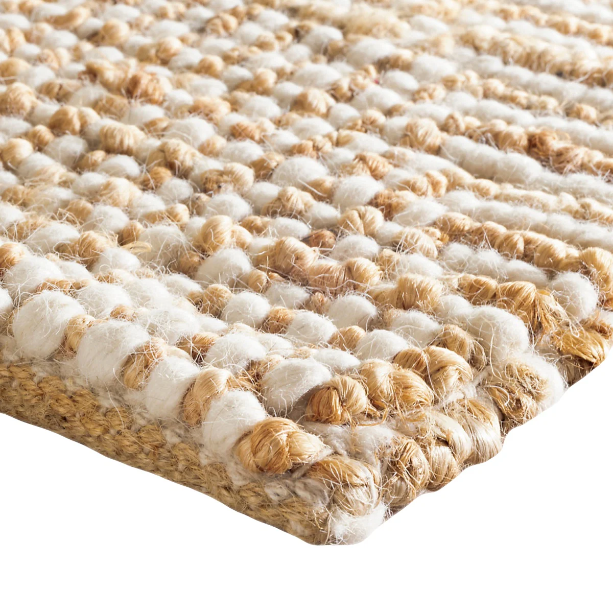 Kelan Handwoven Jute & Wool Rug - Image 2