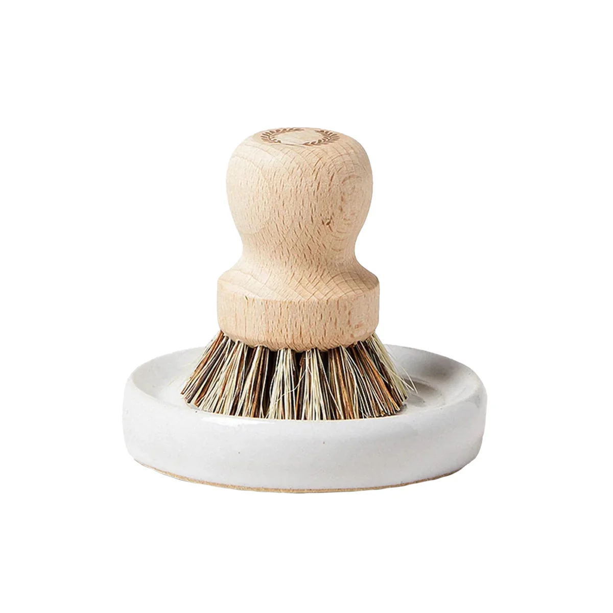 Laurel Pot Brush Set
