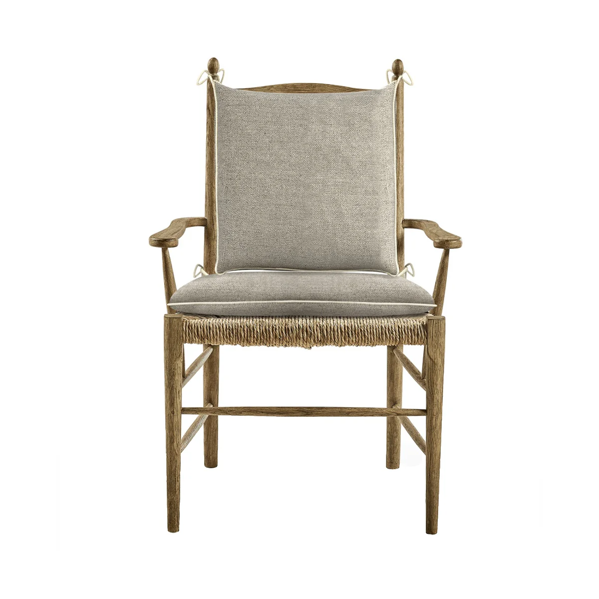 Layton Ladder Back Arm Chair - Chestnut
