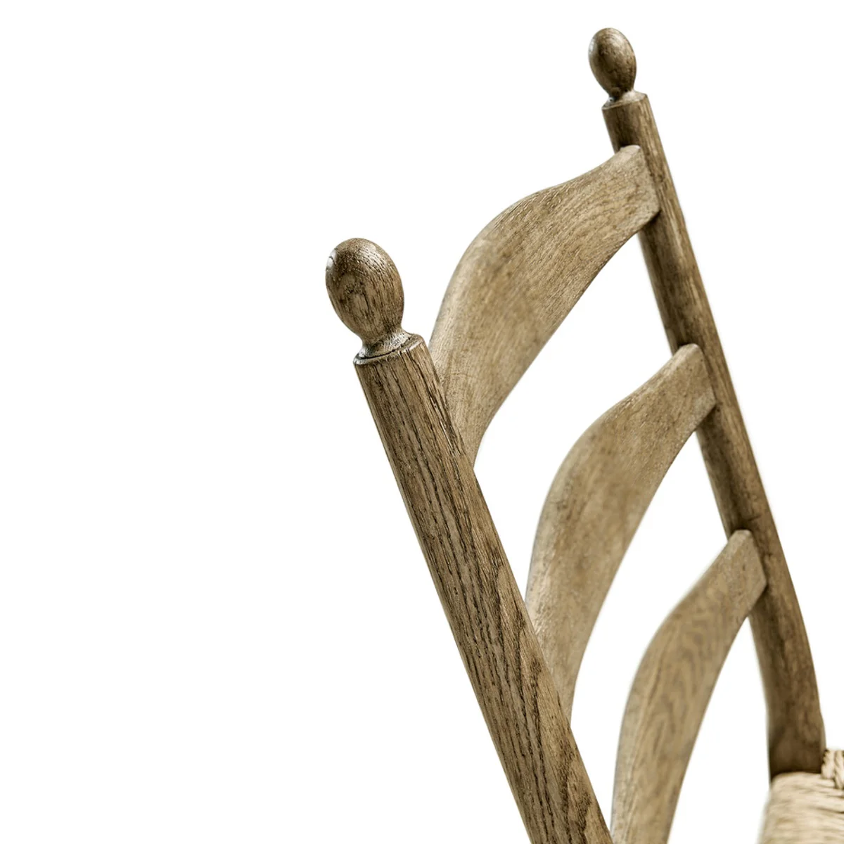 Layton Ladder Back Side Chair - Chestnut - Image 3