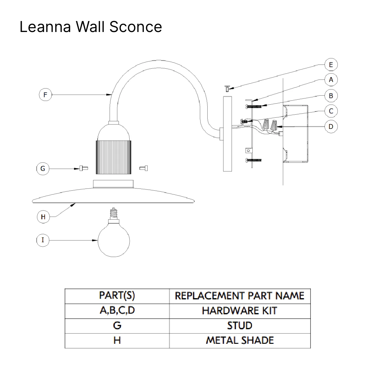 Leanna Wall Sconce - Image 2