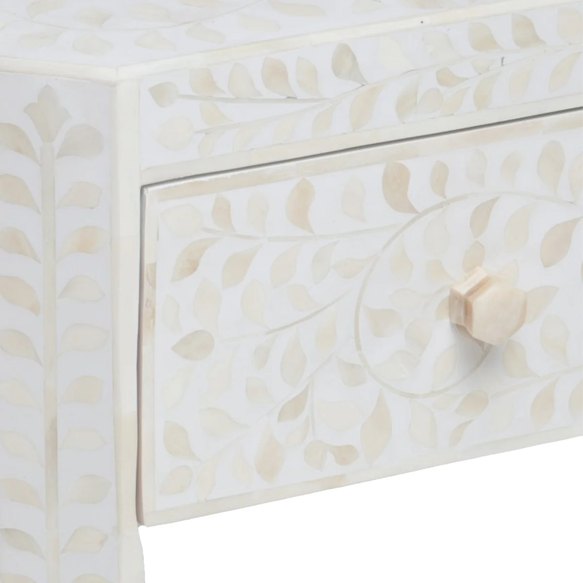Lexi Double Nightstand in White - Image 2