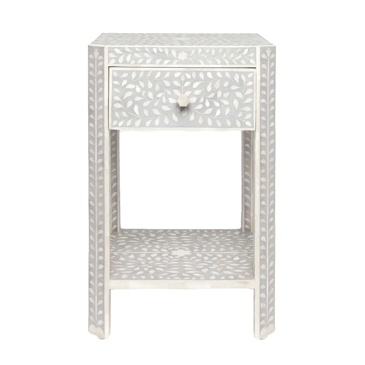 Lexi Single Nightstand in Grey