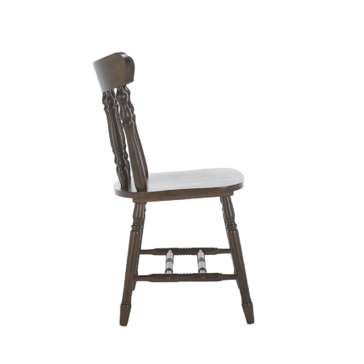 Nellie Chair in Walnut - Set of 2 - Image 6