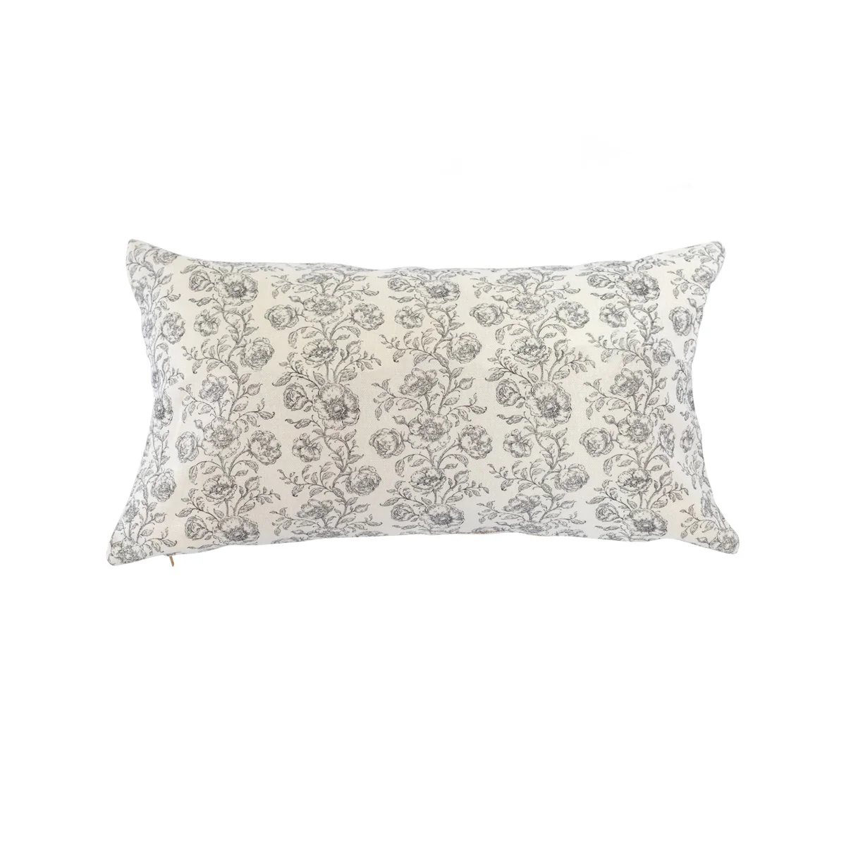 Mabel Lynn Pillow Cover - Charcoal - Image 3