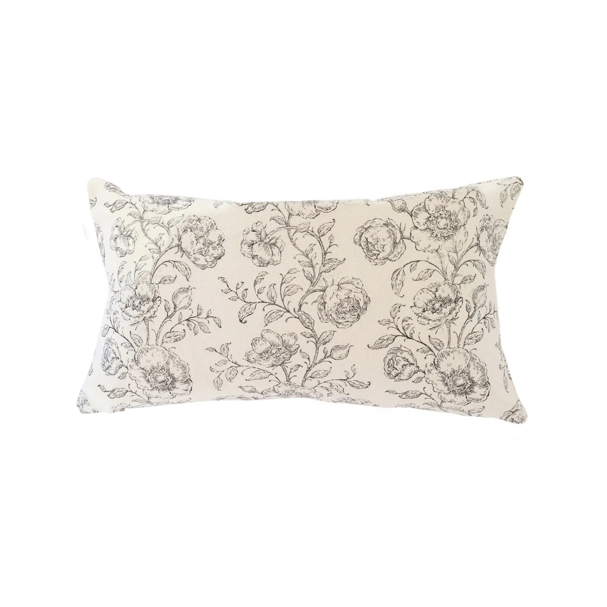 Mabel Pillow Cover - Charcoal - Image 3
