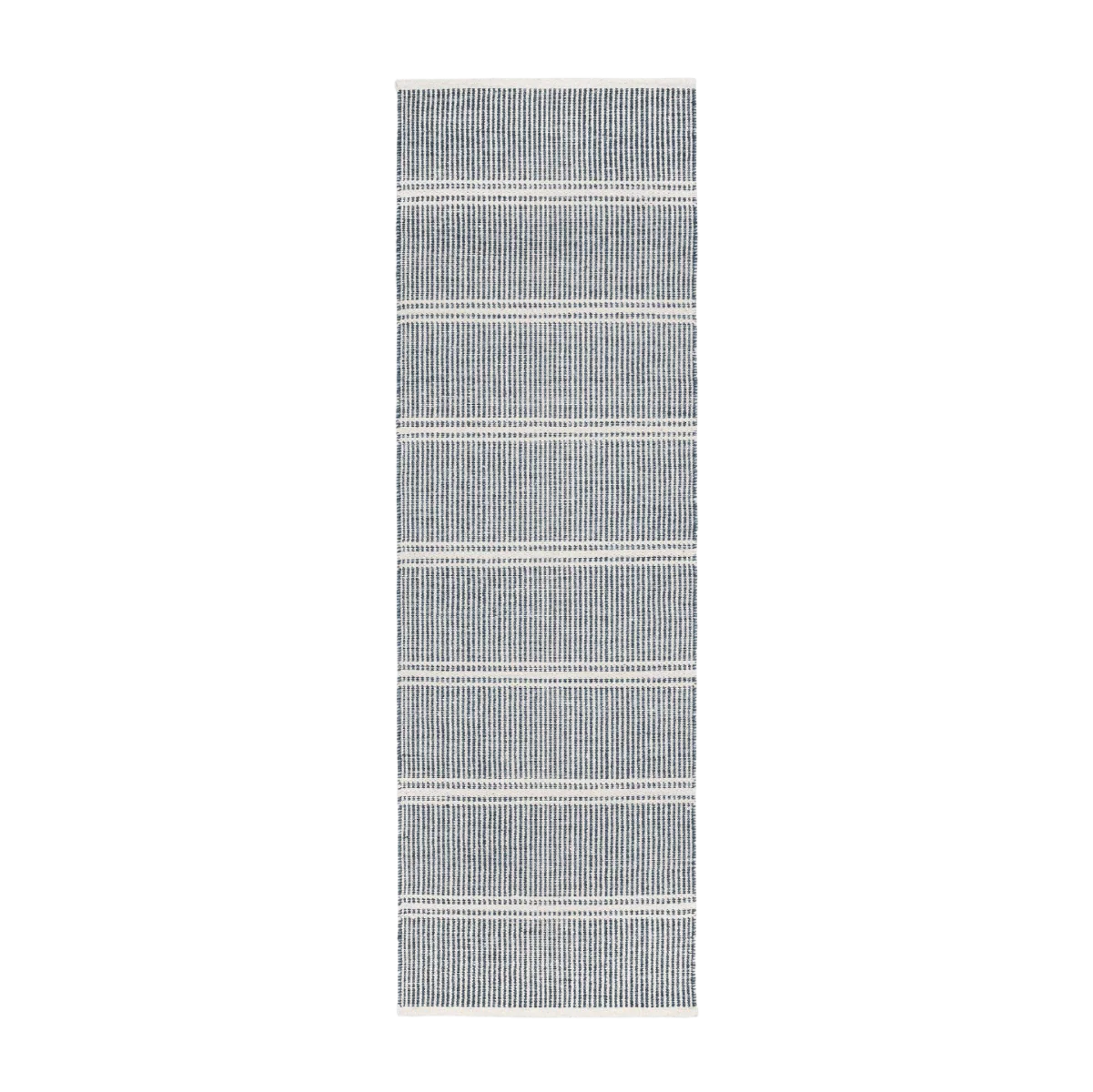 Malta Handwoven Wool Rug - Blue - Image 3