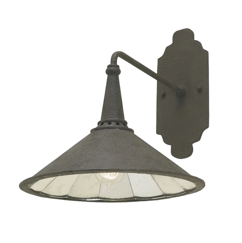 Manuscript Black Wall Sconce