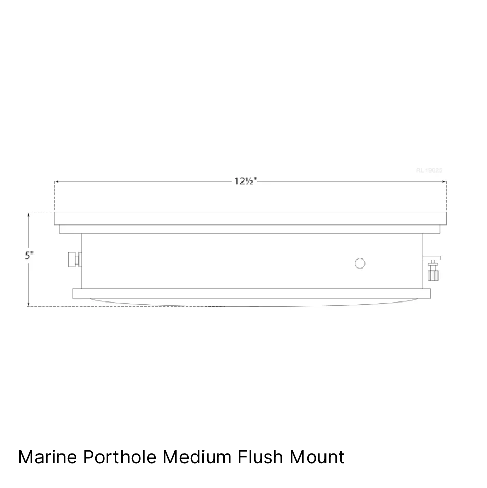 Marine Porthole Flush Mount - Image 8