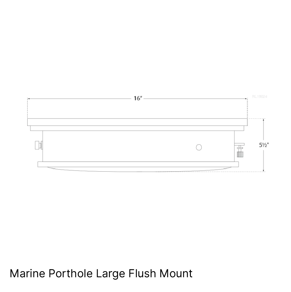 Marine Porthole Flush Mount - Image 9