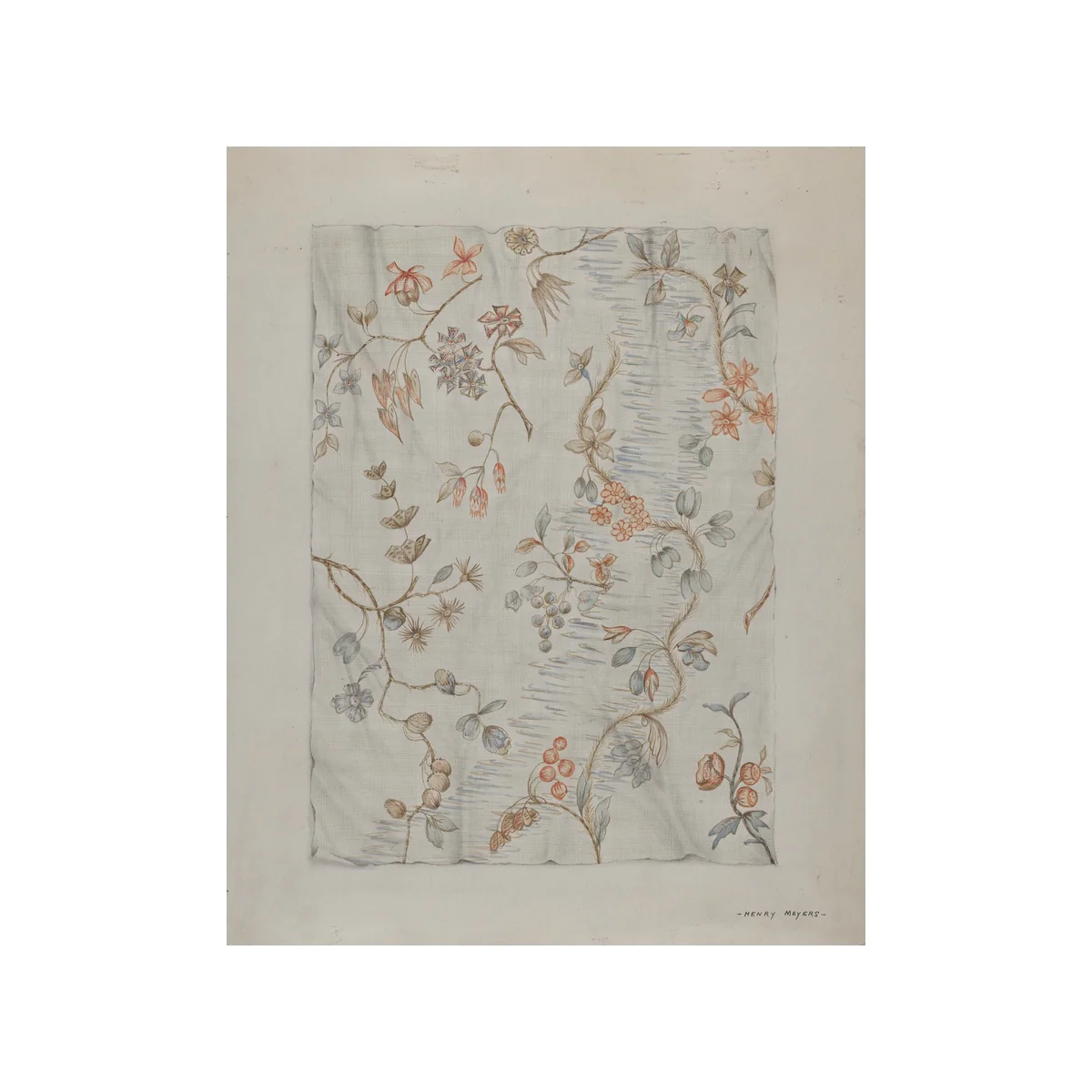 Meyer's Fabric - Unframed Art Print - Image 2