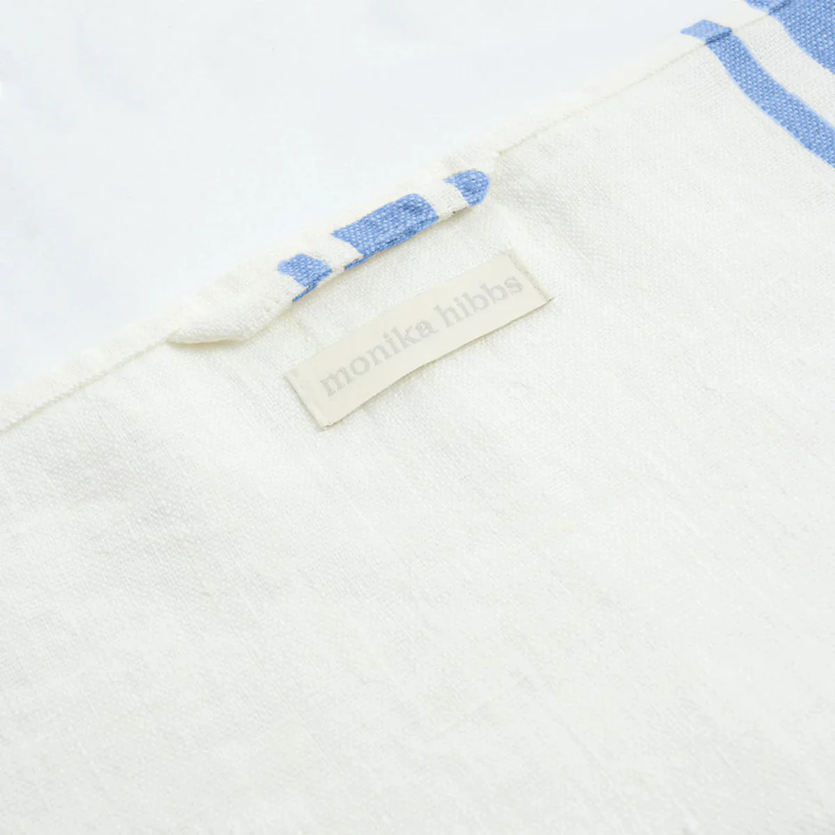 MH Tea Towel - Blue French Stripe - Image 3