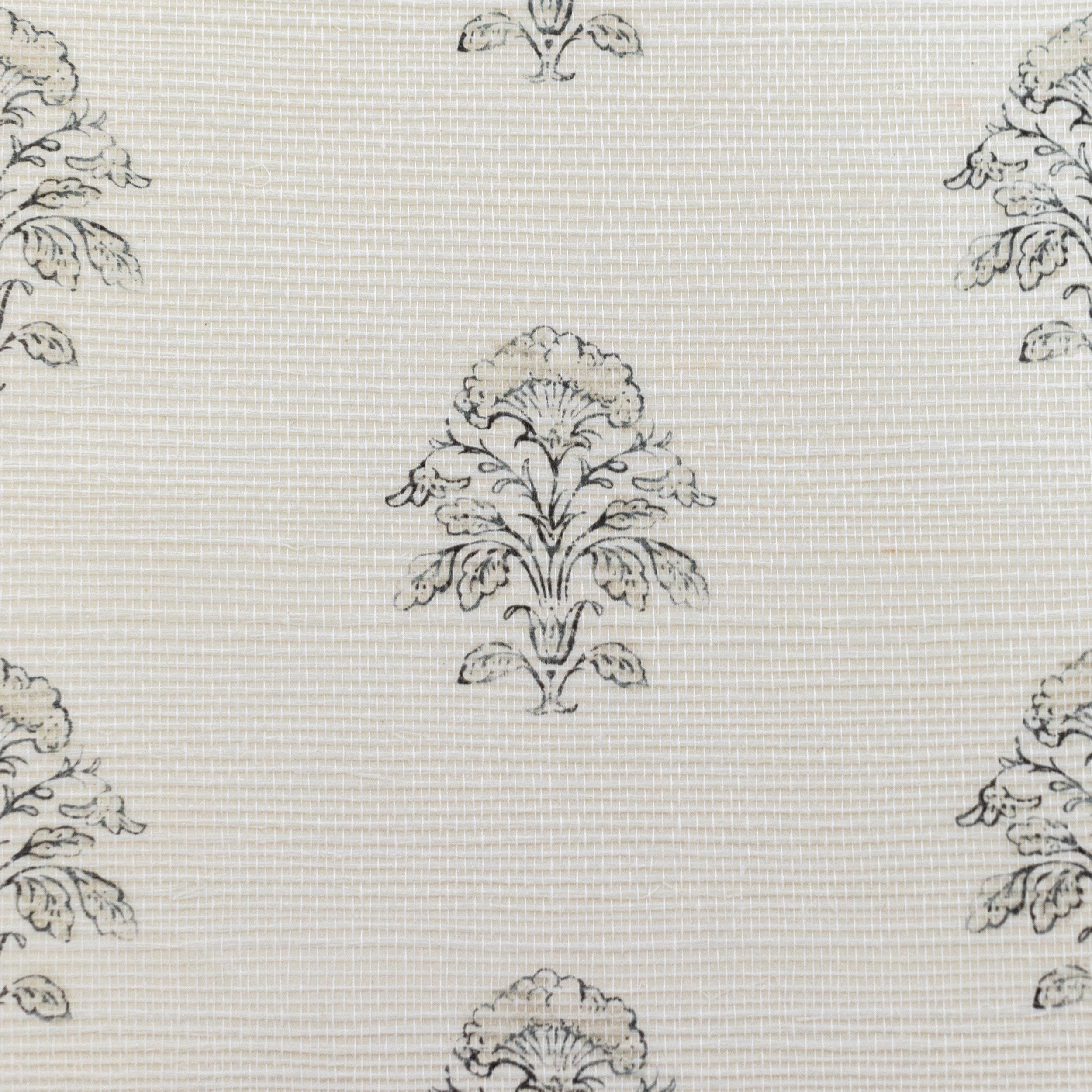 MH Wallpaper - Iris in Grasscloth | Blush - Image 3