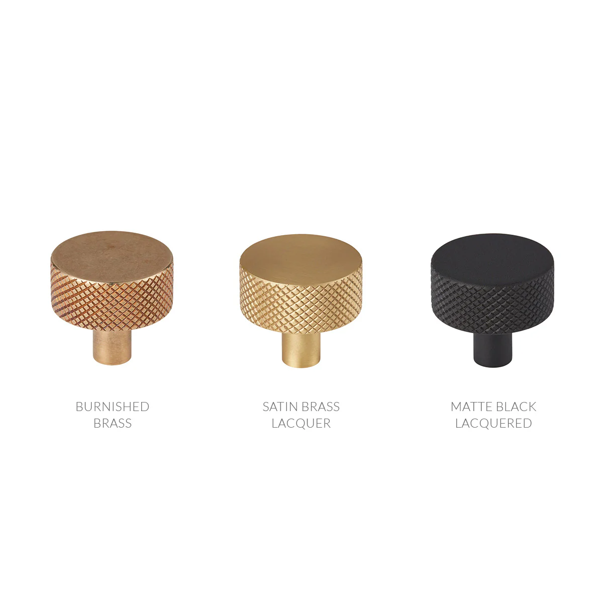 MIX Diamond Knurled Cabinet Knob - Image 4
