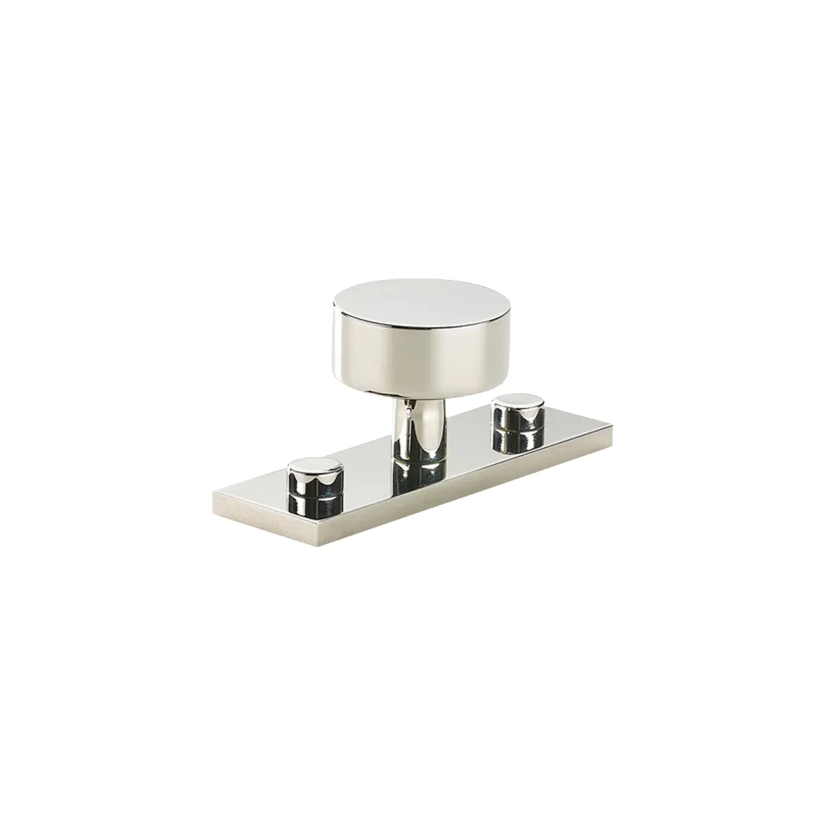 MIX Plain Cabinet Knob & Backplate