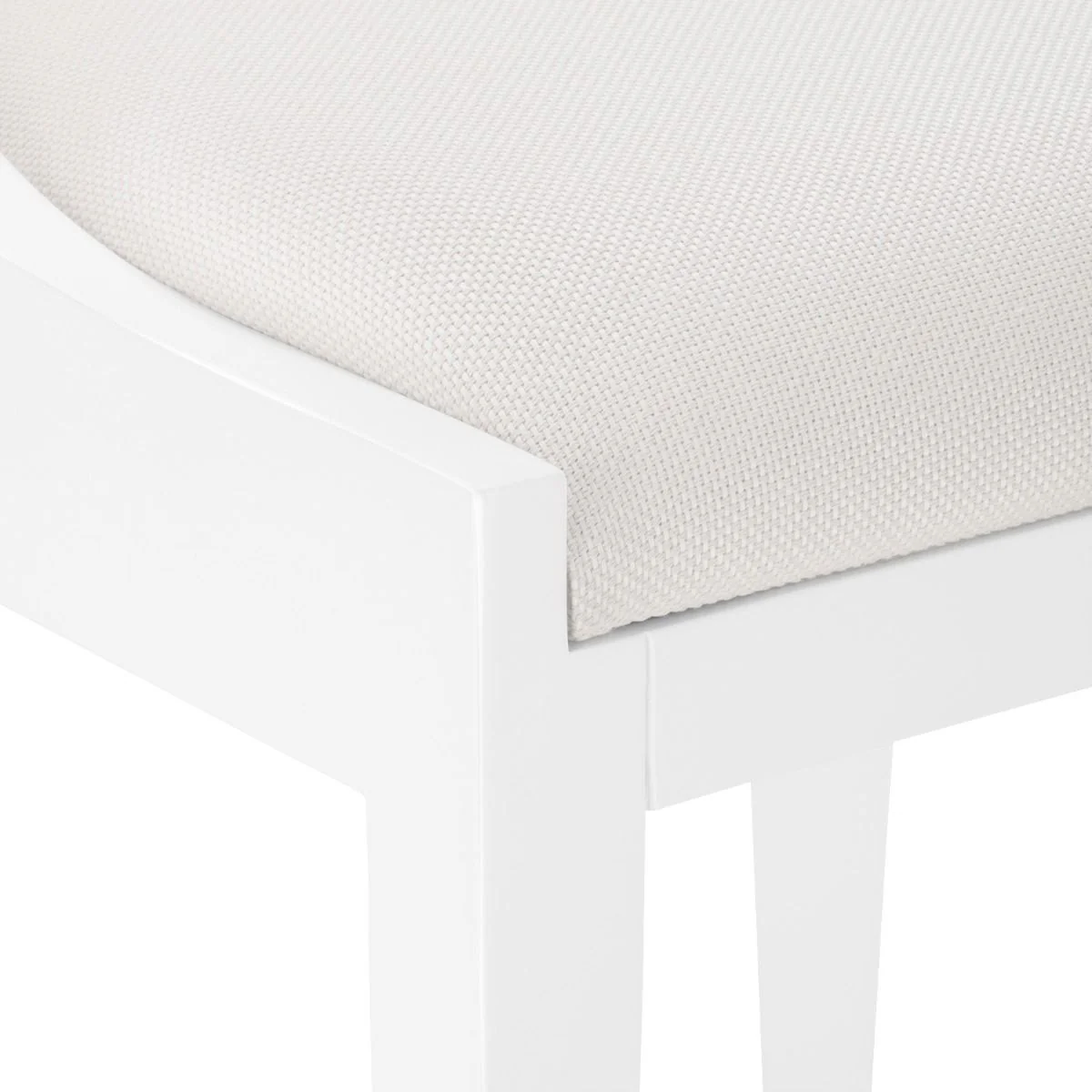 Monaco Arm Chair - White - Image 5
